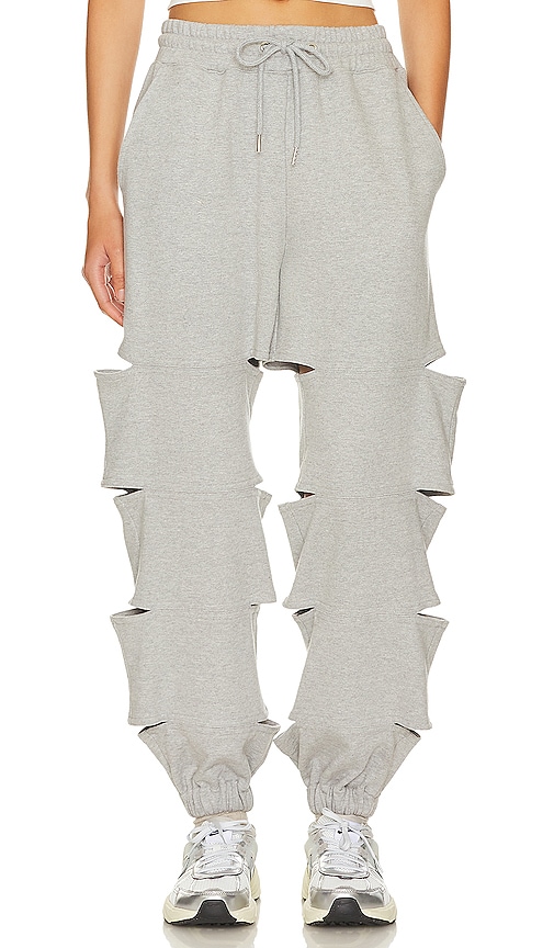 The Cropped Sweatpant in Glacier Blue