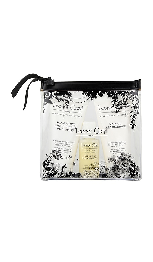 Leonor Greyl Paris Luxury Travel Kit For Very Dry & Thick Hair In Multi