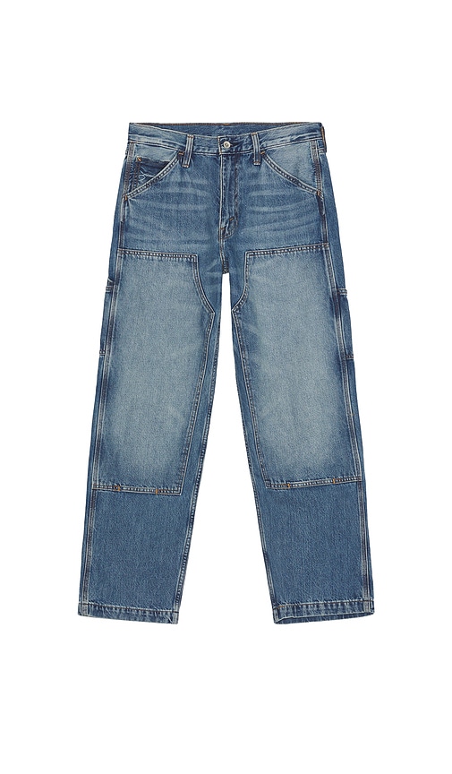 568 Loose Straight Double Knee Jean in Blue. - size 38 (also in 30, 31, 32, 33, 34, 36)