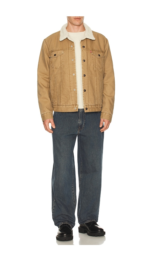 Levi's Jacke In Brown. Größe S. Also In M. 
