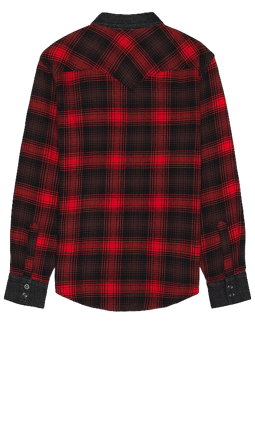 Shop Levi's Stanley Plaid Shirt In Red