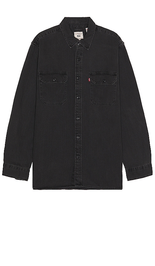 Levi's Jackson Worker Shirt In Black