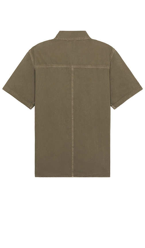 Shop Levi's Otter Auburn Worker Shirt In Natural Garment Dye