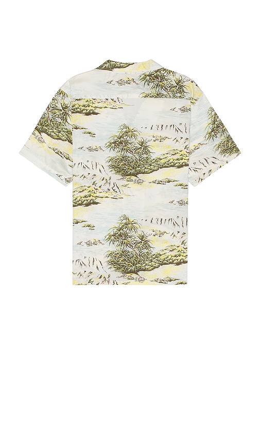 Shop Levi's The Sunset Camp Shirt In Coastal Scenic Egret