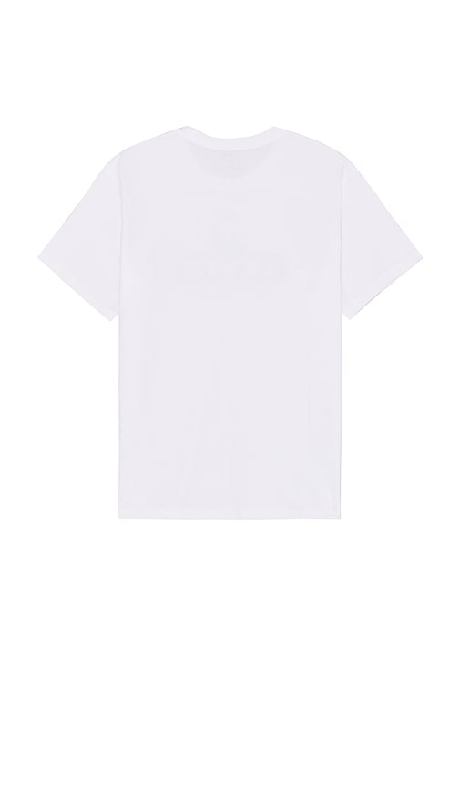 Shop Levi's Short Sleeve Relaxed Fit Tee In Cowboy Boxtab White