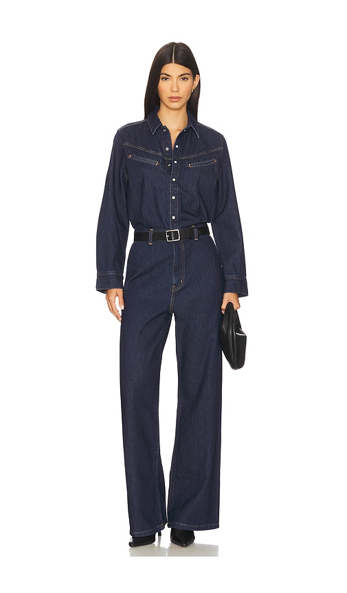 Levi's Rinoa Wide Leg Jumpsuit In Blue