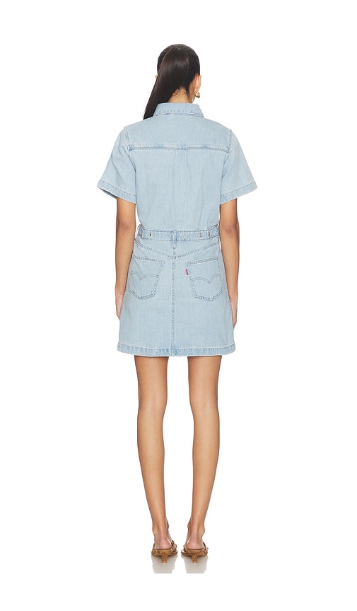  Levi's Jeanskleid Logan Western In Blue. Größe S. Also In Xs, M, L. 