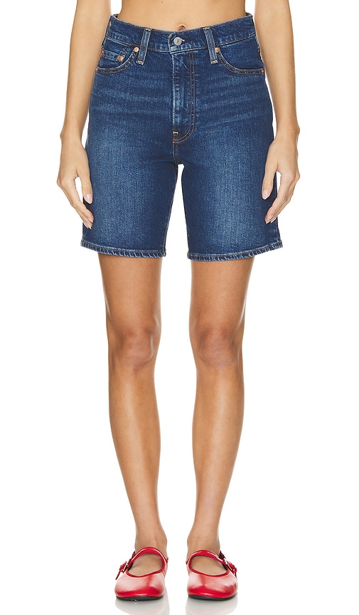 Shop Levi's Ribcage Bermuda Short In Bringing The Basic