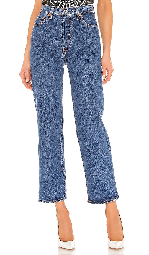 levi's ribcage straight ankle jeans