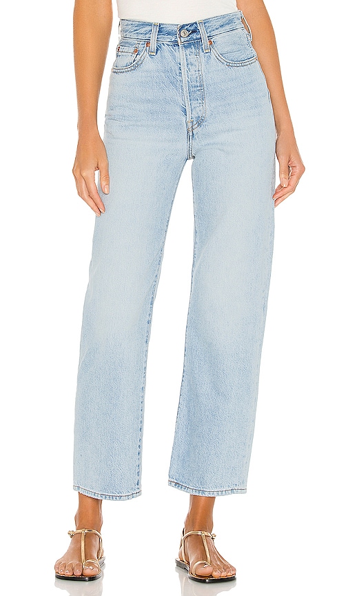 Levi's Ribcage Straight Ankle in Middle Road – Laurenly Boutique