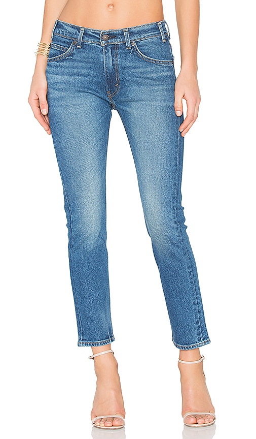 LEVI'S 505 C Cropped in Blue Cheer 