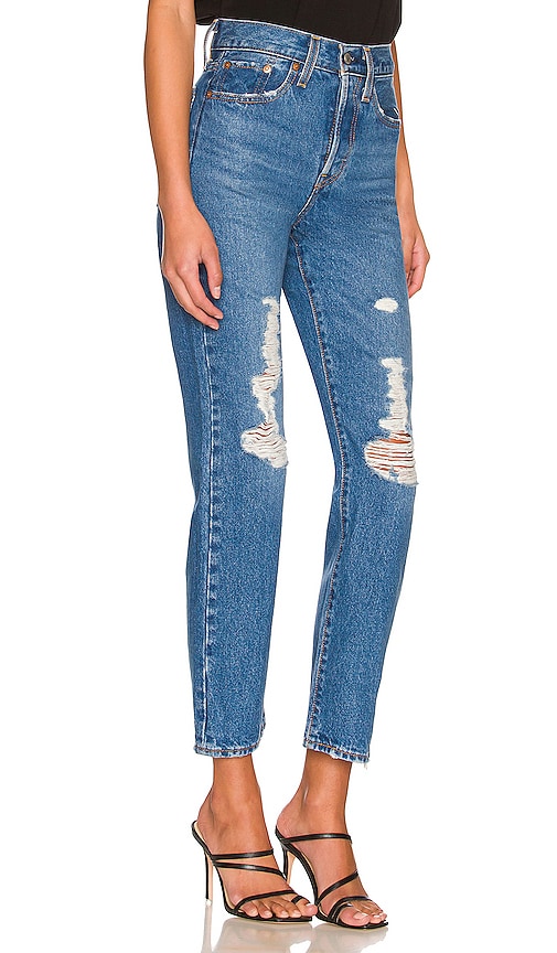 Shop Levi's Wedgie Straight In Blue