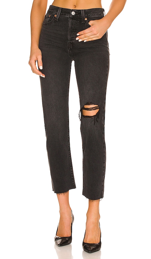 Levi's Wedgie High Rise Straight Leg Jeans In After Sunset In Multi ...