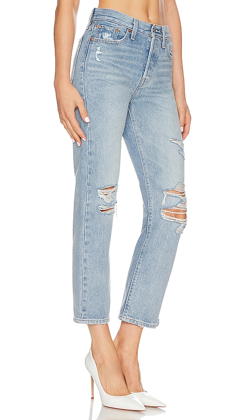 Shop Levi's Wedgie Straight In Blue