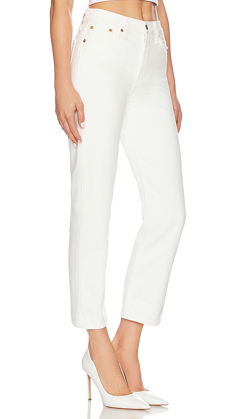 Shop Levi's Wedgie Straight In White