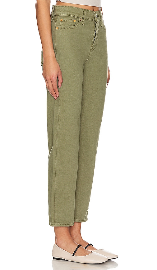 Shop Levi's Wedgie Straight In Steeped Lichen Green