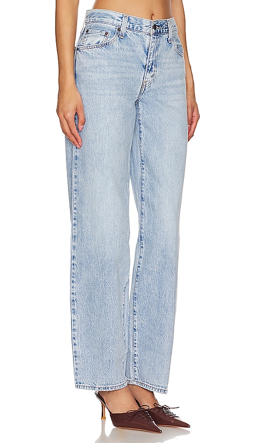 Shop Levi's Baggy Dad Straight In Fan Flare