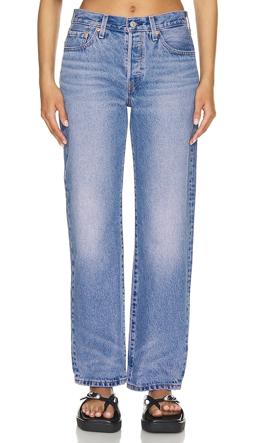 Shop Levi's 501 90s Straight In Blue
