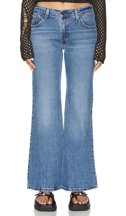 Shop Levi's Middy Flare In Blue