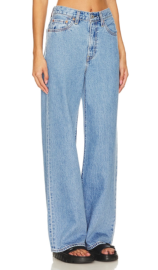 Shop Levi's Ribcage Wide Leg In Splash Zone