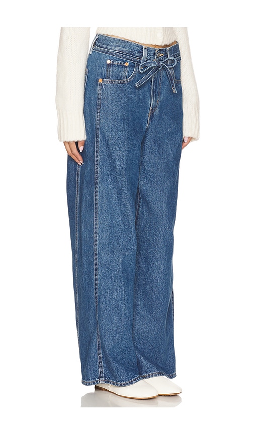 Shop Levi's Xl Straight Seamed In Blue