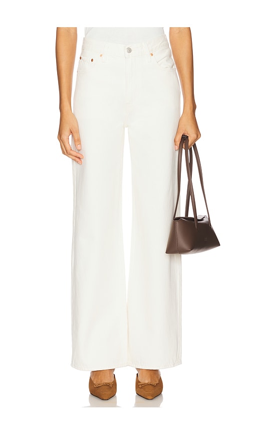 Ribcage Wide Leg in White. - size 32 (also in 25, 26, 29, 30, 31)