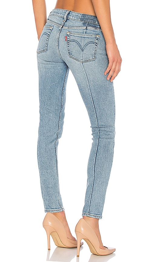 LEVI'S 711 Skinny Altered in Blue Steam 