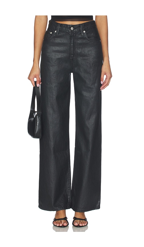 Levi's Ribcage Wide Leg Jeans In Black