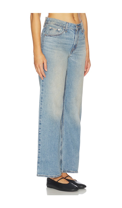 Levi's Loose Boot In Blue