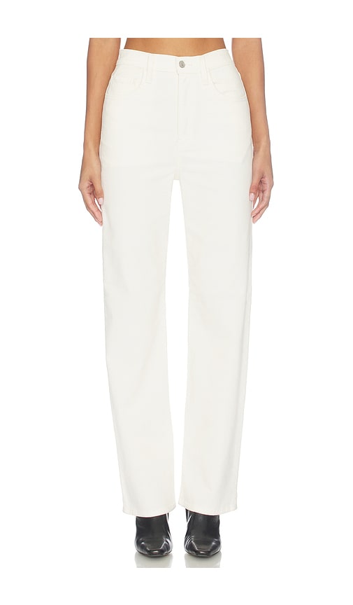 Levi's Ribcage Full Length Wide Leg Jean In Egret