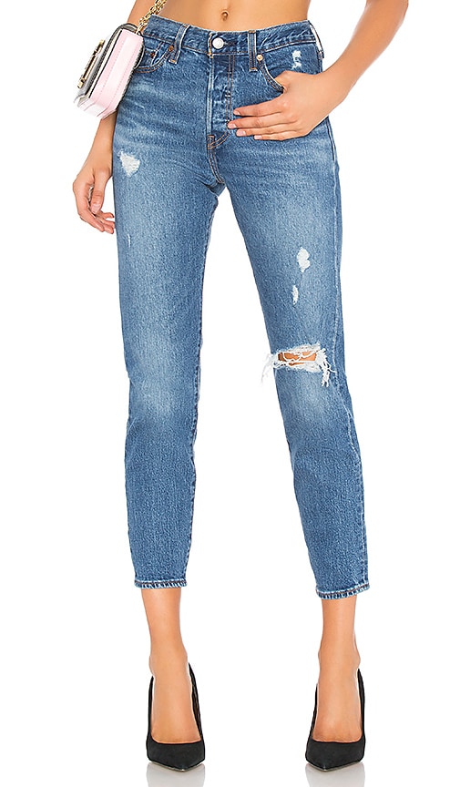 levi's wedgie icon fit straight jeans in higher love