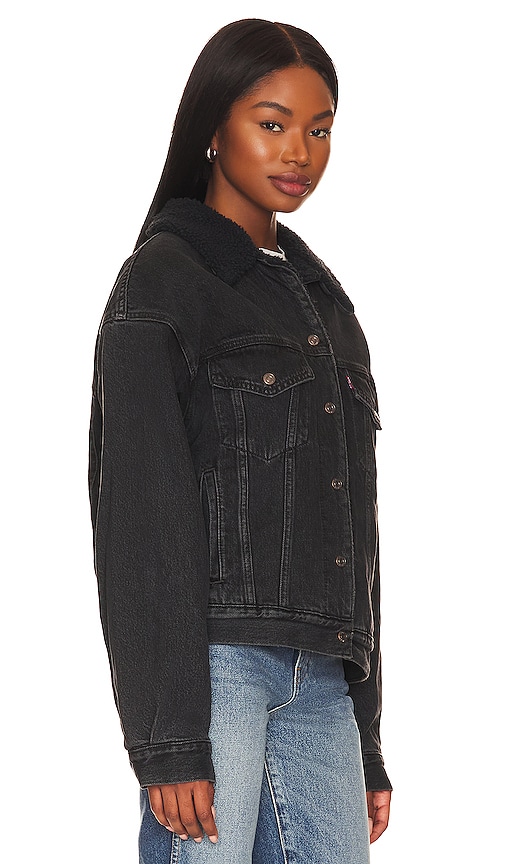 Shop Levi's 90's Sherpa Trucker In Are You Afraid Of The Dark
