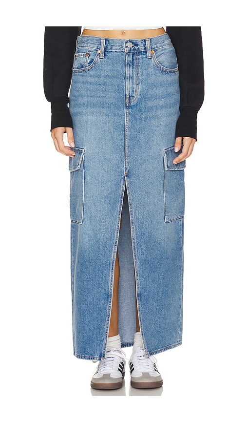 Shop Levi's Column Cargo Skirt In Maximize The Moment