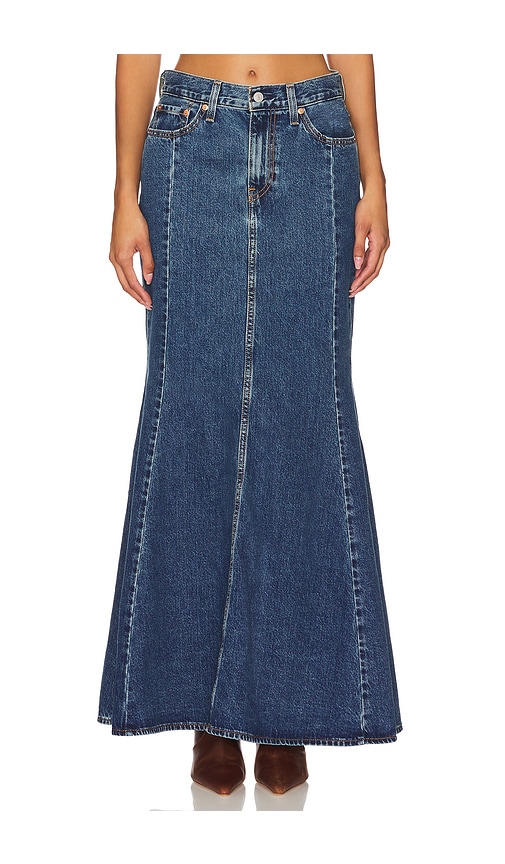 Shop Levi's Mermaid Skirt In Blue