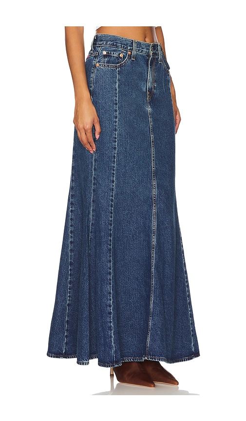 Shop Levi's Mermaid Skirt In Blue