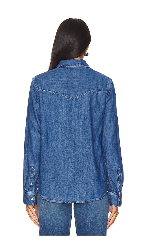  Levi's Hemd Im Western-style Iconic In Denim-medium. Größe S. Also In M, L. 