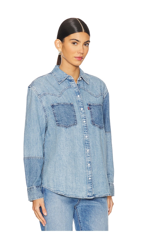 Shop Levi's Teodora Western Shirt In Clean Craft 2