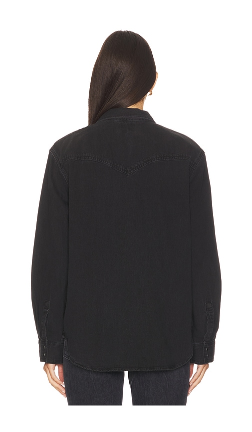  Levi's Hemd Teodora Western In Black. Größe S. Also In M, L. 