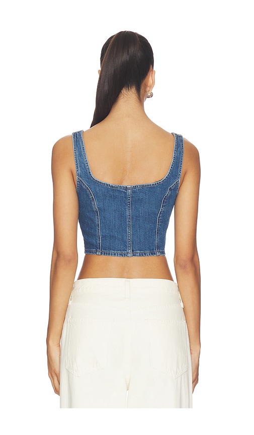  Levi's Bustier-top In Navy. Größe S. Also In Xs, M, L, Xl. 