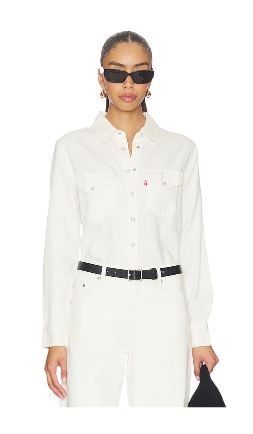LEVIS CHEMISE EN JEAN ICONIC WESTERN en White Taille L Also en S XS M 90 €