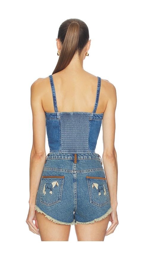  Levi's Tube-top In Blue. Größe S. Also In M, L. 