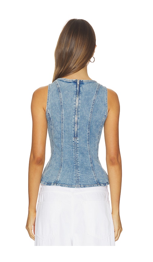  Levi's Oberteil Mit Schösschen Leighton In Blue. Größe Xs. Also In S, M. 