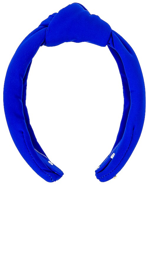 LELE SADOUGHI NEOPRENE KNOTTED HEADBAND