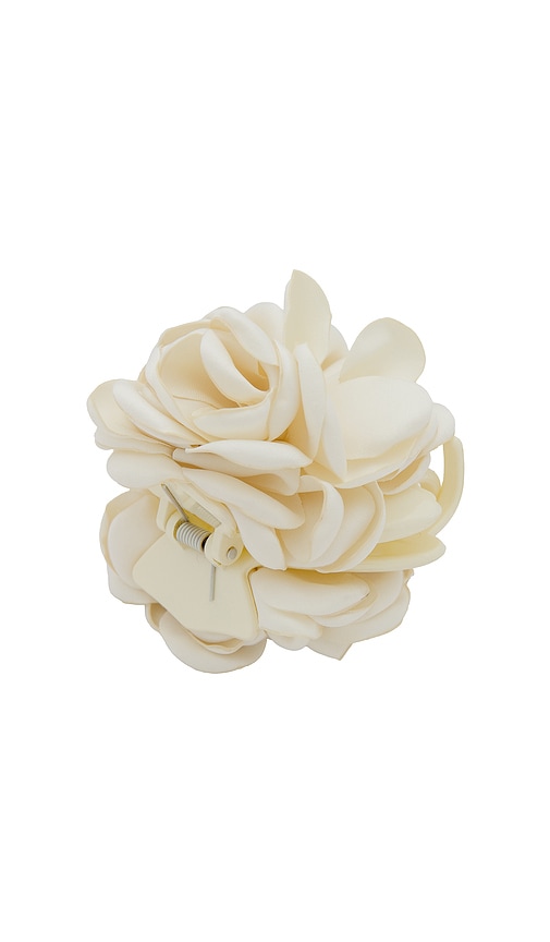  Lele Sadoughi Haarklammer Peony In Ivory. 