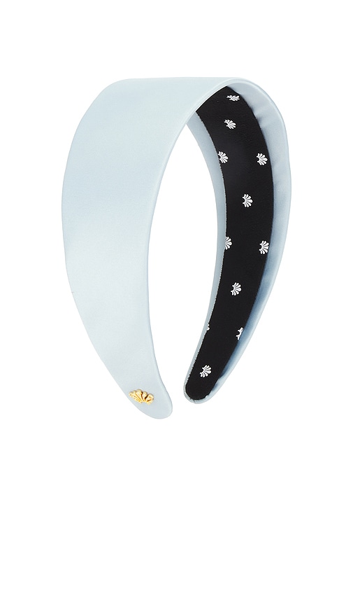 Lele Sadoughi Brigitte Headband In 浅灰蓝色