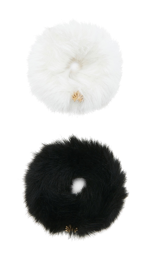  Lele Sadoughi Mountain Scrunchie Set In Multi. 