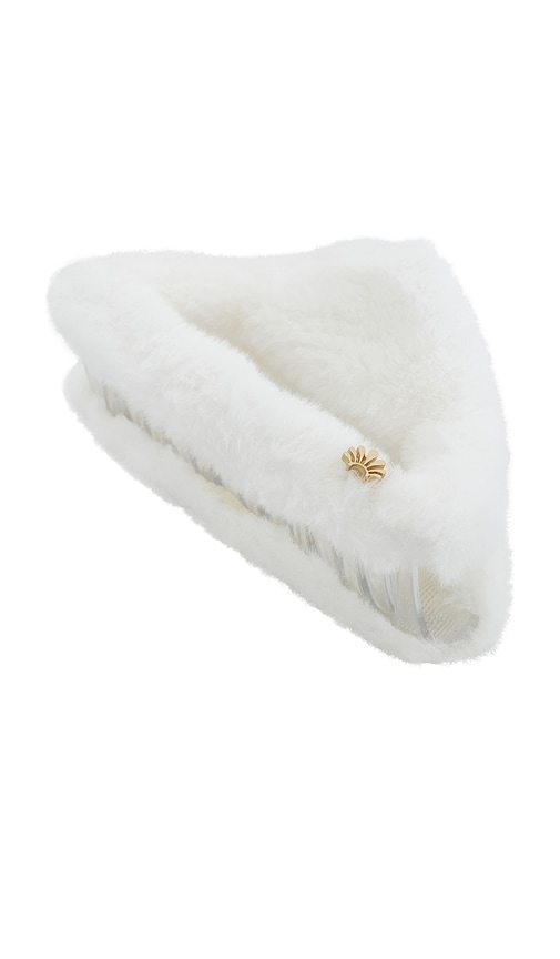 Lele Sadoughi Chalet Claw Clip In White