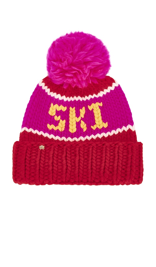 Lele Sadoughi Beanie Ski In Pink