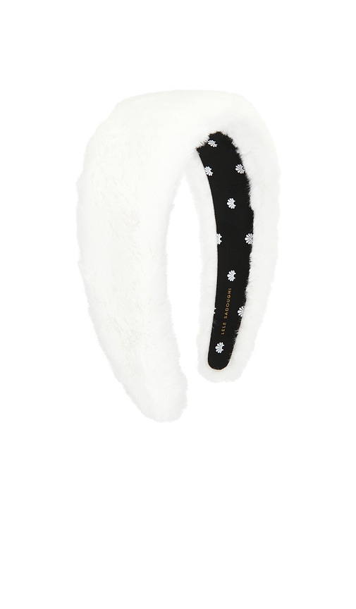  Lele Sadoughi Stirnband Brigitte In White. 