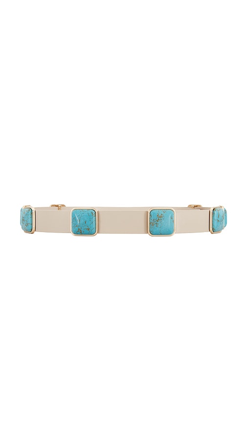 Lele Sadoughi Oasis Station Belt en Teal Taille SM Also en LXL 244 €